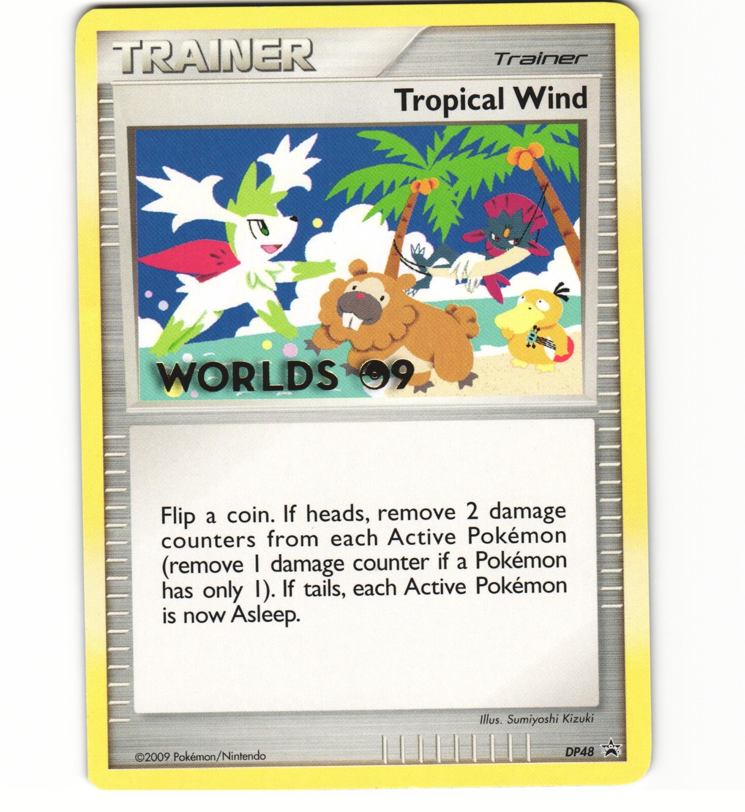 Tropical Wind 2009 DP48 World Championships Promo English Pokemon Card (HP)