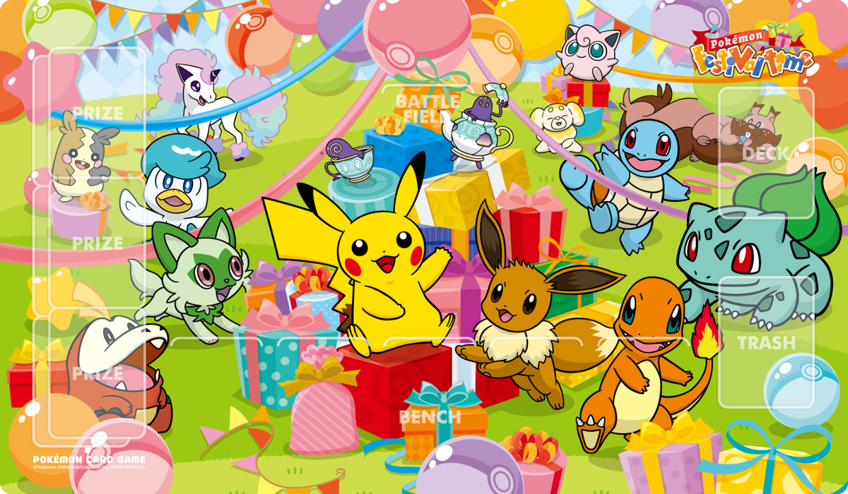 festivaltime Pokemon card game playmat Pokemon Korea exlusvie | eBay