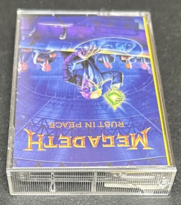 Megadeth Rust In Peace Cassette Holy Wars Hangar 18 Tornado
