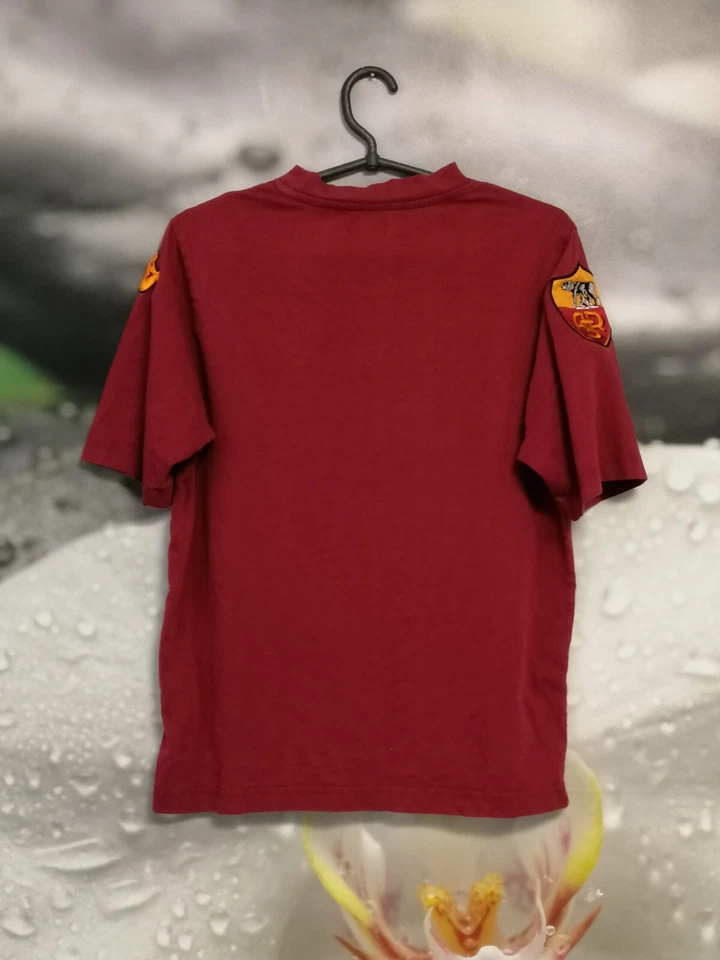Camisa de futebol Roma 2000's vintage treinamento algodão Kappa tamanho P - Imagem 2 de 4