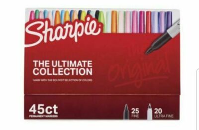 Sharpie The Ultimate Collection Permanent Markers - 45 Piece