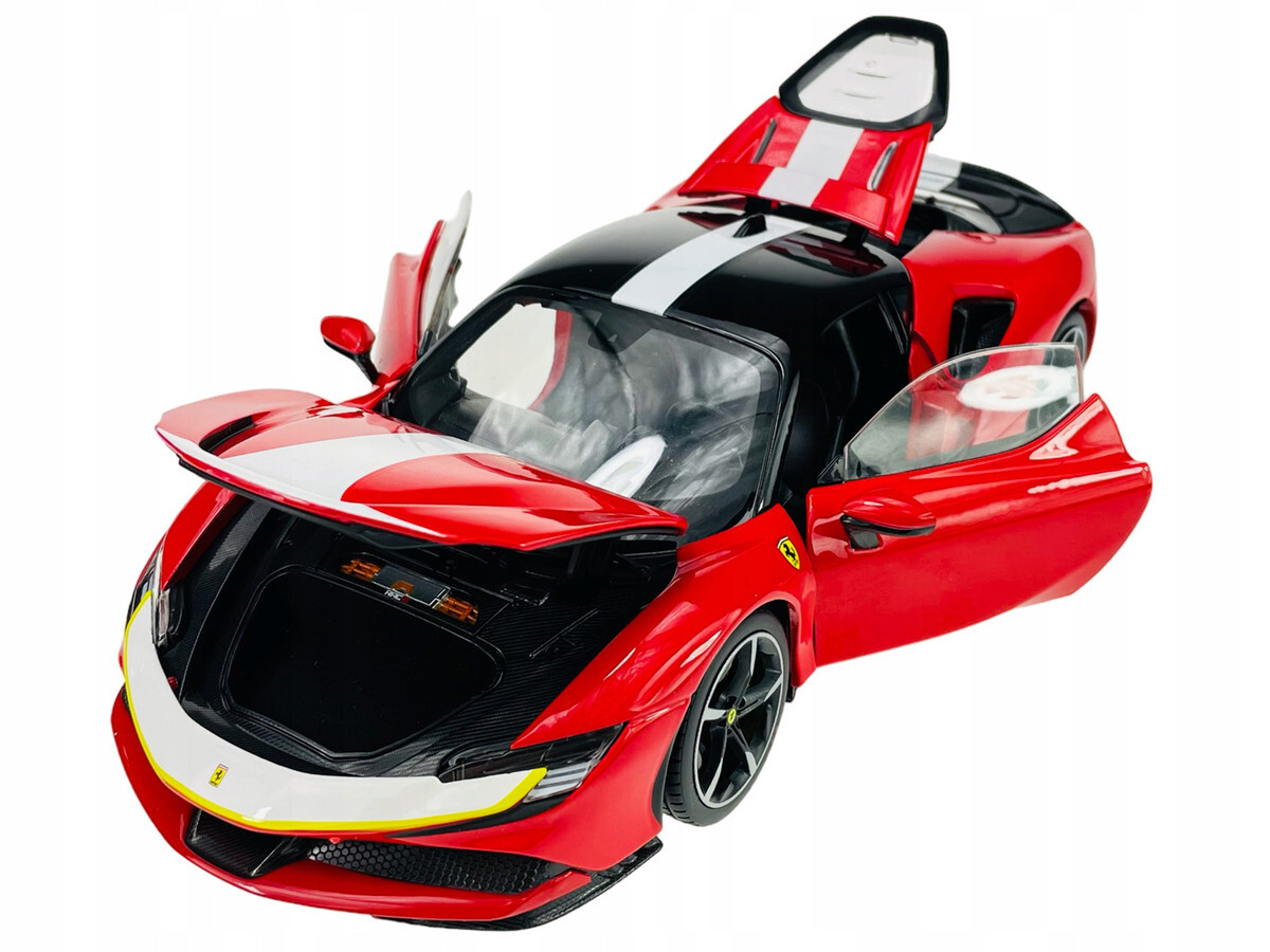 Bburago Ferrari SF90 Stradale Assetto Fiorano Red 1/18 Bburago Ferrari SF90 Stradale Assetto Fiorano Red 1/18