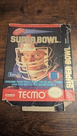 Tecmo Super Bowl (Nintendo Entertainment System, 1991) NES Box & Manual Only
