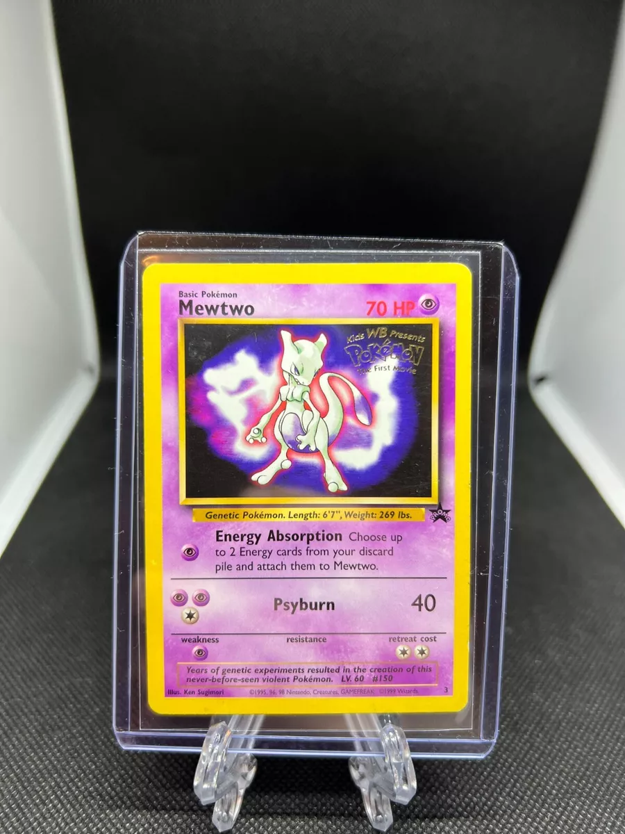 Pokemon - Mewtwo (3) - Wizards Black Star Promos