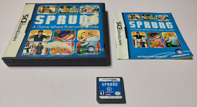 DSソフト Sprung - Nintendo DS DSL DSI 3DS 2DS COMPLETE CIB 8888162230