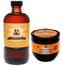Sunny Isle™ Jamaican Black Castor Oil + Damaged Hair Repair Mask Treatment Cream