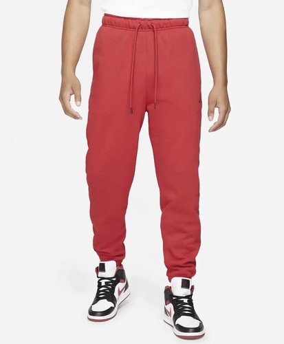 Size L Standard Jordan Brooklyn Freeze Gym Red Pants DA9820-687 - Picture 2 of 5