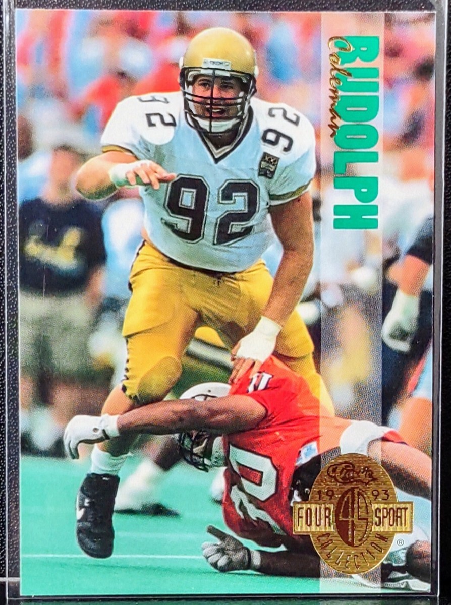 1993 Classic Four Sport Collection Coleman Rudolph RC #152 Georgia