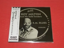 4BT ROY MILTON & HIS SOLID SENDERS R.M. Blues   JAPAN MINI LP CD