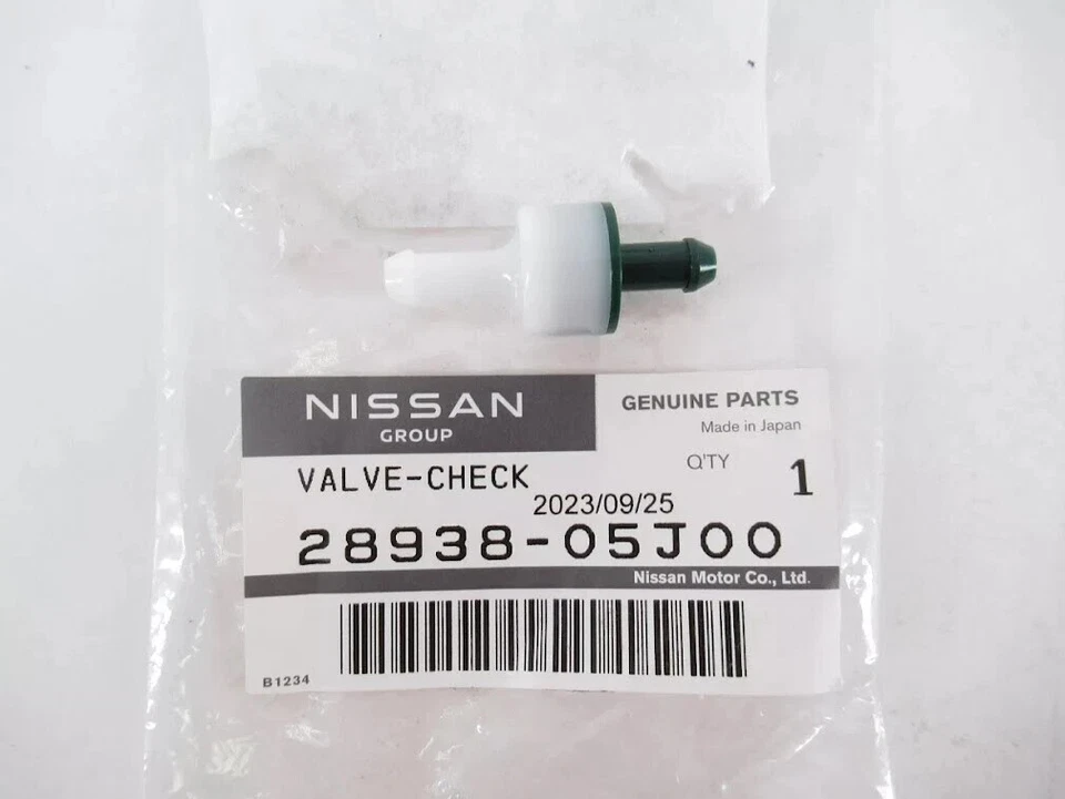 Válvula de manguera de lavadora genuina Nissan OEM para Murano 2003-2007 28938-05J00  Foto 2 de 4