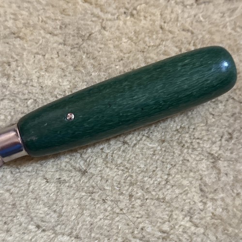 Vintage 1920s USMC MCKAY Shoe Knife Stitcher For Leather Repair Green Handle USA - Photo 7 sur 14