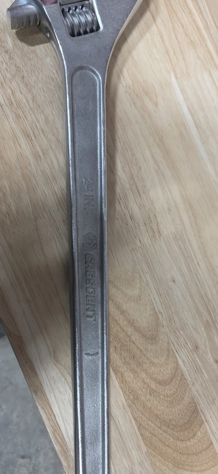 Llave ajustable Crescent Crestoloy 24 pulgadas resistente hecha en EE. UU. Foto 4 de 4