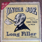 OLD UNCLE JOE " LONG FILLER" WOOD CIGAR BOX. OHIO 18TH DISTRICT — photo 9