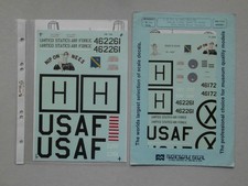 2 Decalbögen im Maßstab 1/48 und 1/72  B-29...
