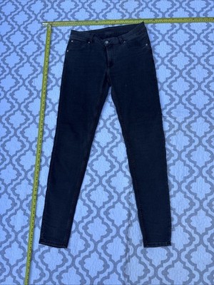 Cheap Monday Faded Dark Grey Him Spray OD Grey Super Skinny 32x33