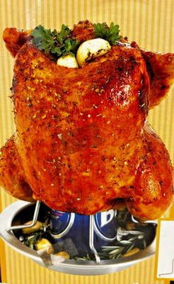 Grillpro Stainless Steel Chicken Roaster 41332 For Barbecues Ovens Cookouts