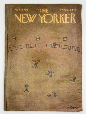 New Yorker Mar 22 1976 Charles Addams Saul Steinberg Robert Tallon Vintage