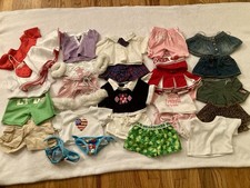 43 Piece Lot Of Build A Bear BAB Clothes  Accessories