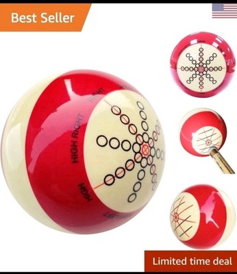 Impact-Resistant Pool Training Cue Ball - Ideal for Beginner to Advanced Players