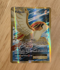S#0068 Pokemon TCG Pidgeot EX 104/108 Evolutions UR Full Art Holo EN 170HP 2016 on eBay