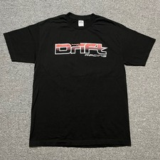 Vintage Alstyle Black Drift Racing Graphic T Shirt Men's Size Large