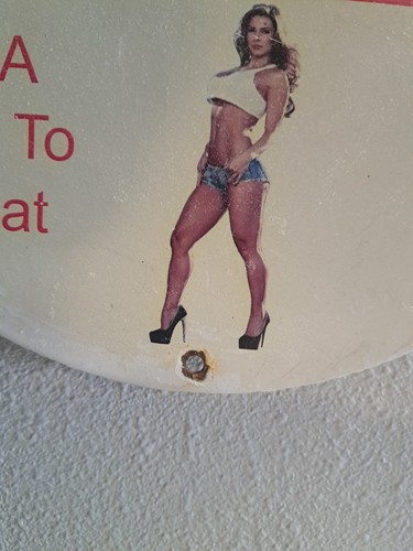 Dr Pepper Porcelain Gas Station Sign Vintage 1970s 10 2 4 REAL - Picture 8 of 11