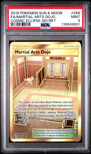 Martial Arts Dojo graded PSA 9 for sale on eBay