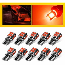 2825 168 192 194 175 2821 T10 Pure Red Led Inner Tail License Bulbs Super Bright