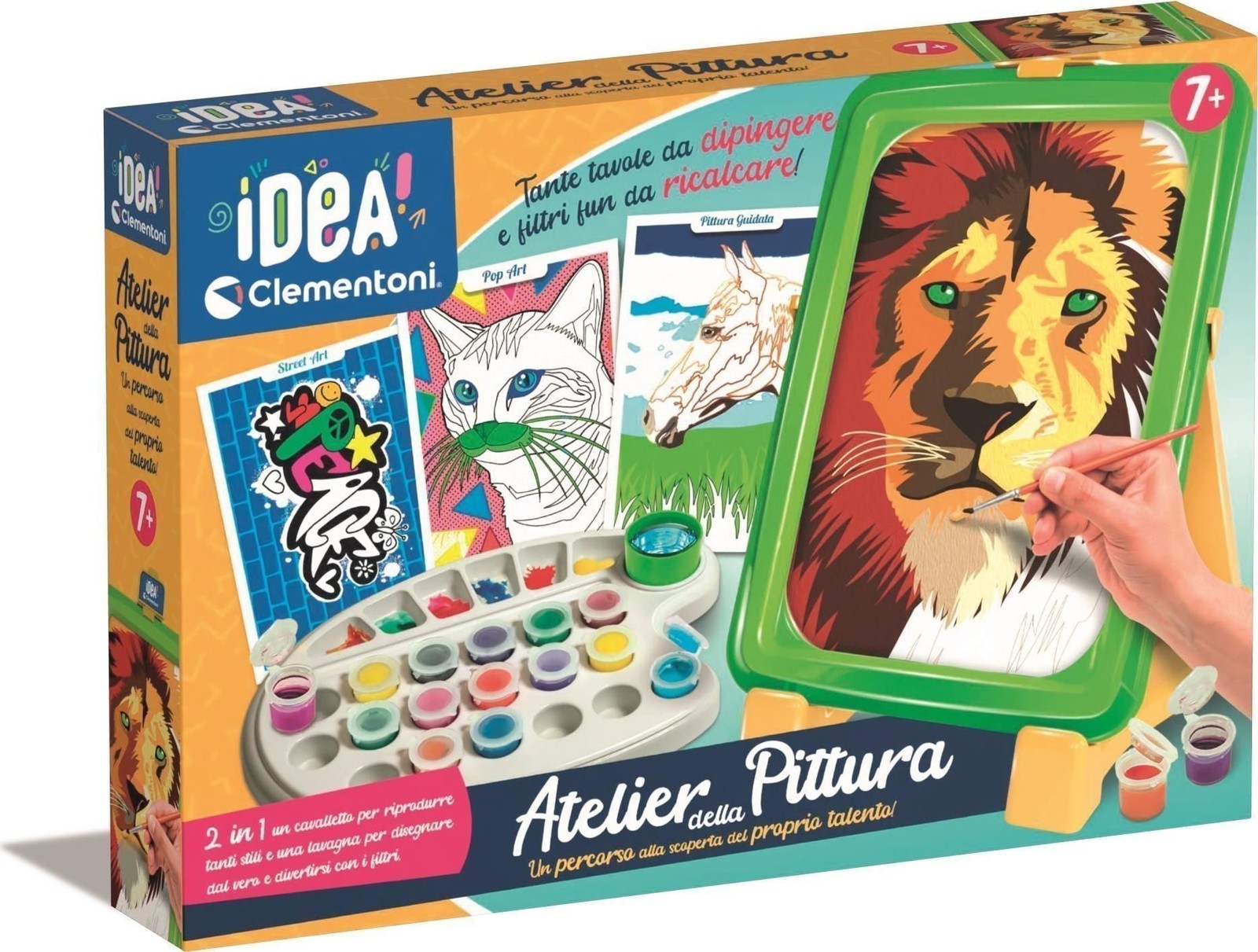 Merchandising Clementoni: Idea - Atelier Della Pittura