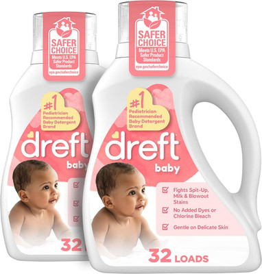 Baby Liquid Laundry Detergent, Gentle on Sensitive Skin Laundry Soap, 42 Fl Oz,