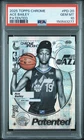 2025 Topps Chrome Ace Bailey Base (PSA 10)