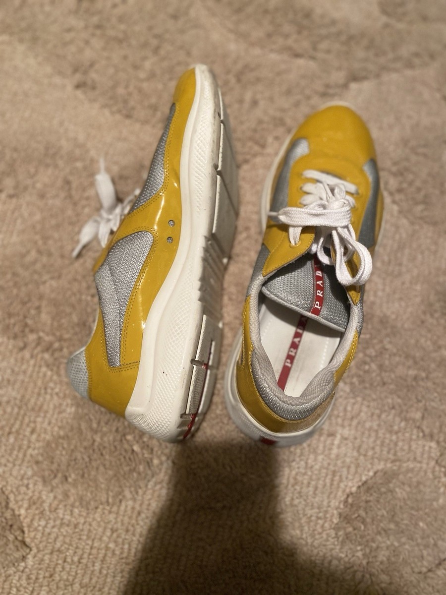 靴 PRADA SPORTS America's Cup sneaker Prada America's Cup Original Sneakers | Saks Fifth Avenue