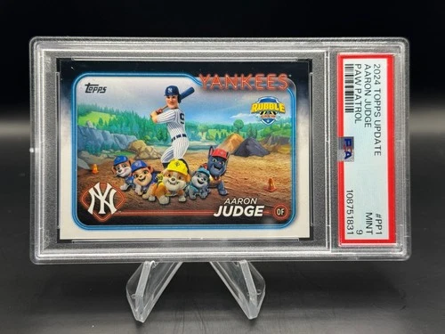 2024 Topps Update Paw Patrol Aaron Judge Aaron Judge #PP-1 PSA 9 MINT