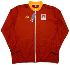 ADIDAS Antigua Barbuda 2024 Olympics Track Jacket Team Issue Red XXL 2XL ~ New