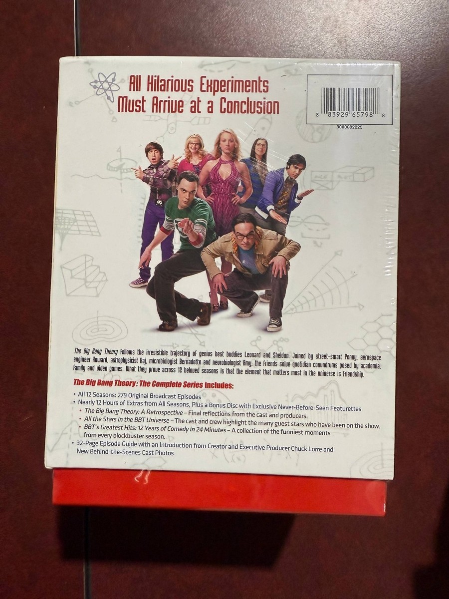 The Big Bang Theory - The Complete Series, Season 1-12 (DVD, 37