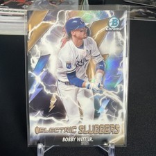 2026 Bowman CHROME Electric Sluggers ES-19 Bobby Witt Jr., Kansas City Royals