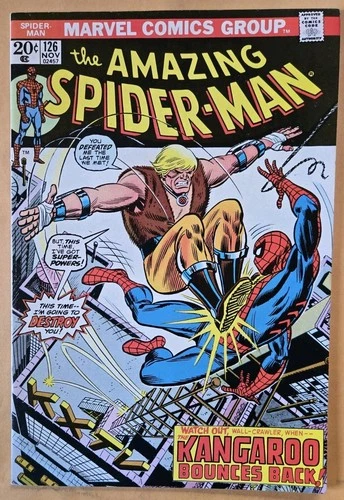 The Amazing Spider-Man #126 VF (8.0) 1st Mention Harry Becoming Green Goblin!