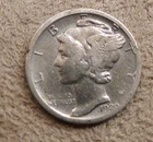 1920-D Mercury Head Dime 10 Cents Silver Coin