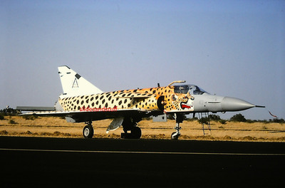 Flugzeug 35mm Dia, Atlas Cheetah C 342, South African AF, Makhado, August 1995