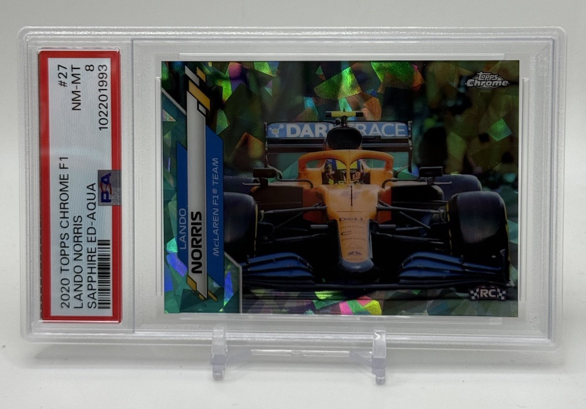 2020 Topps Chrome Sapphire Edition Formula 1 - F1 Cars Lando