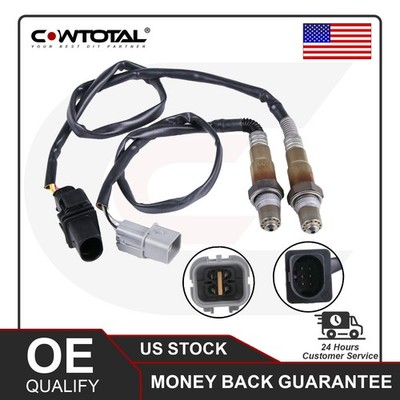 2PCS Upstream & Downstream Oxygen Sensor O2 For 2012-2018 Kia Rio Soul 1.6L