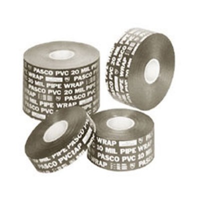 Pasco 9052 2'' x 100 ft 10mil PVC All Weather Plastic Protection Pipe Wrap Tape