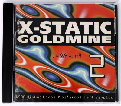 E-Lab X-Static Goldmine 2 Sample/Sound Library/Sampling CD