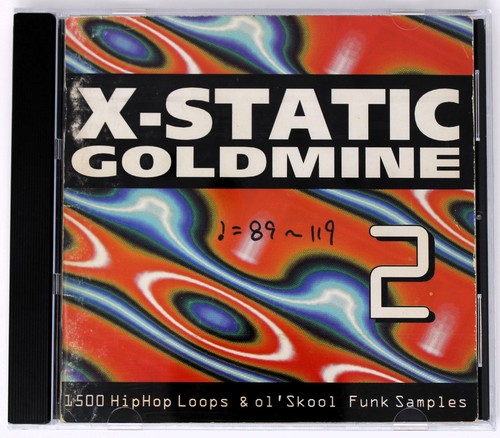 E-Lab X-Static Goldmine 2 Sample/Sound Library/Sampling CD