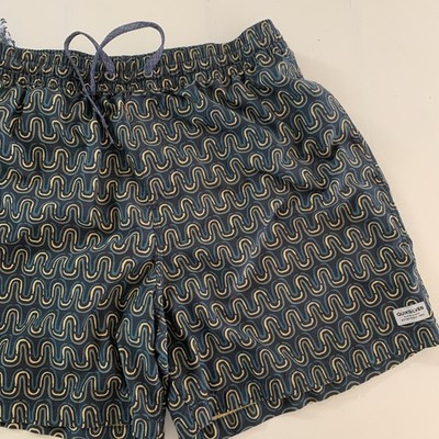Quicksilver  Swimsuit Trunks Drawswing Elastic Waist  Size M  / 5.5'' Inseam