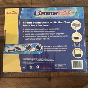 GameEZ Wireless AV Link for Nintendo/Sega/Sony Brand New Sealed