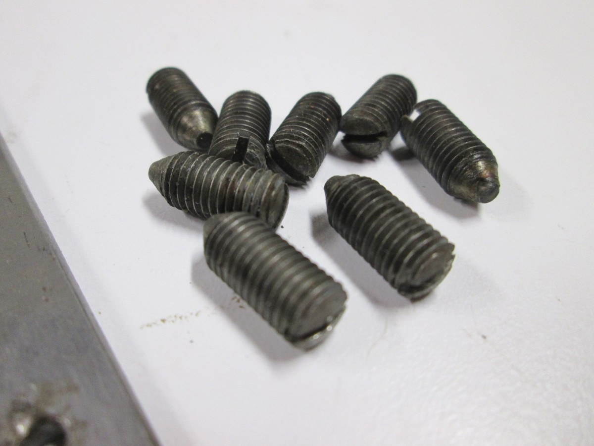 Table Gib Set and Set Screws Vintage Rockwell Delta 6