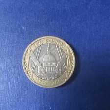 2005 UK £2 Two Pounds Coin Gunpowder Plot St Paul’s Cathedral Uncertified