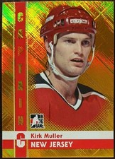 2011 - 2012 ITG Kirk Muller Captain C Gold /50 #47 Hockey Card