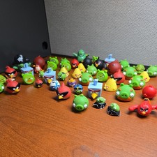 Angry Birds Plastic Figures Lot Of 40